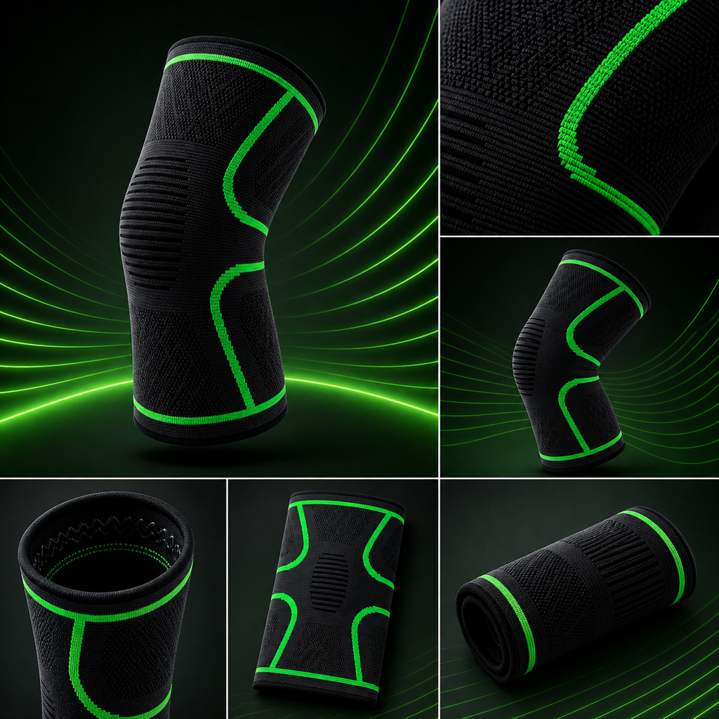 Knee Compression Sleeve Bracess