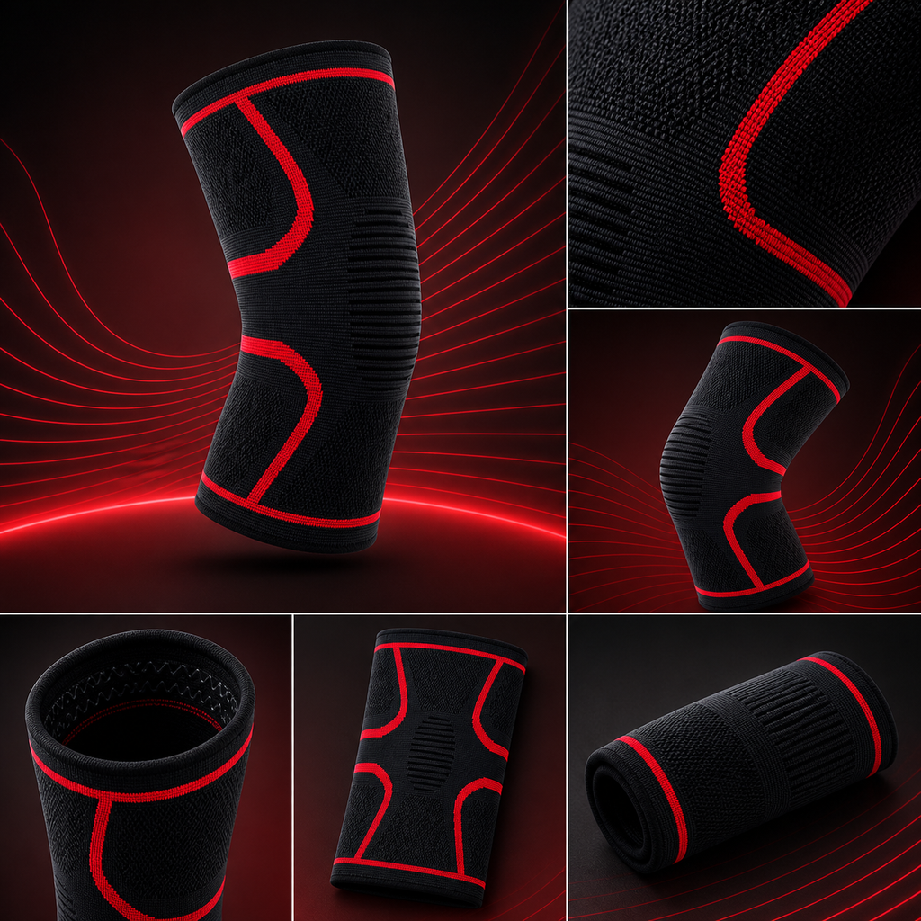 Knee Compression Sleeve Bracess