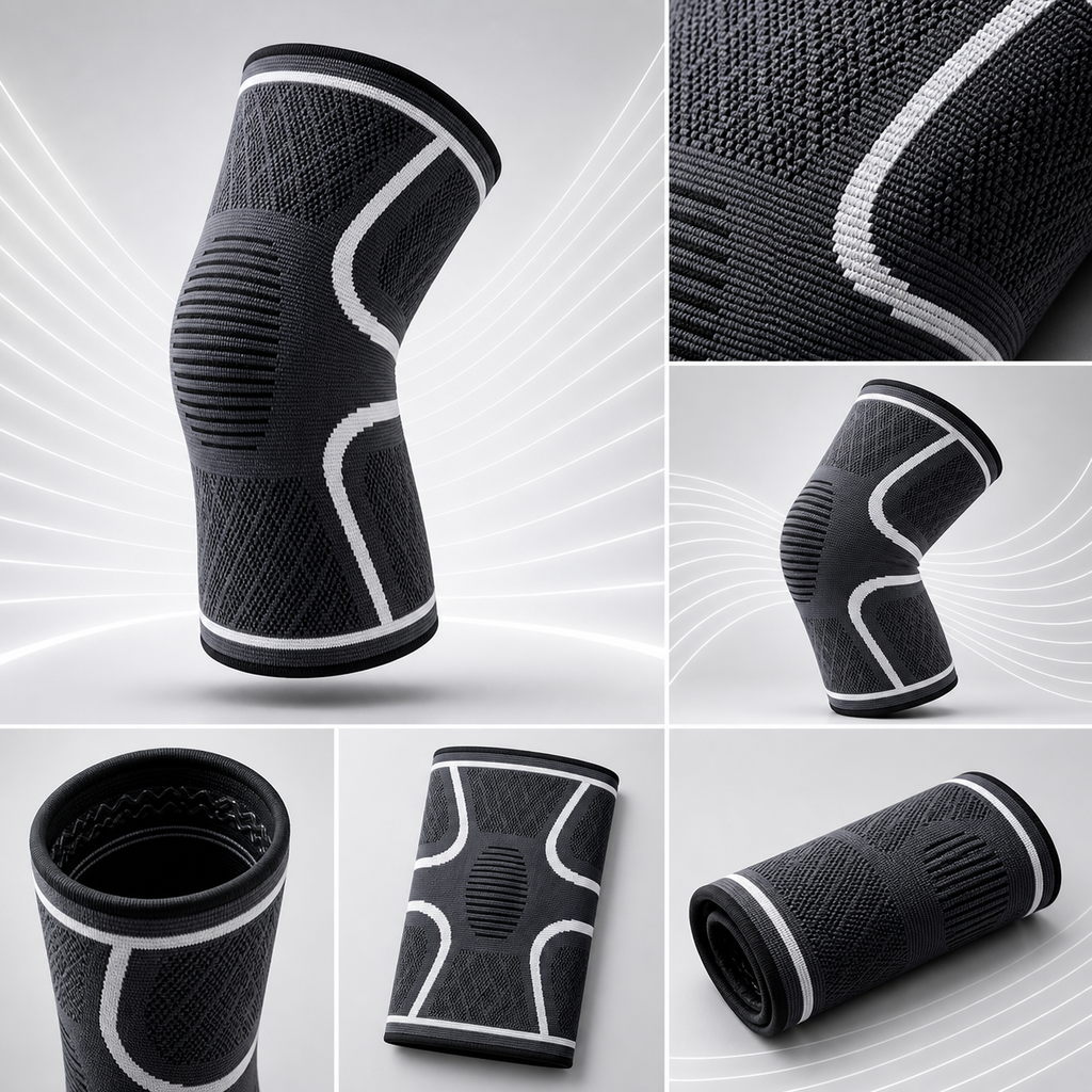 Knee Compression Sleeve Bracess