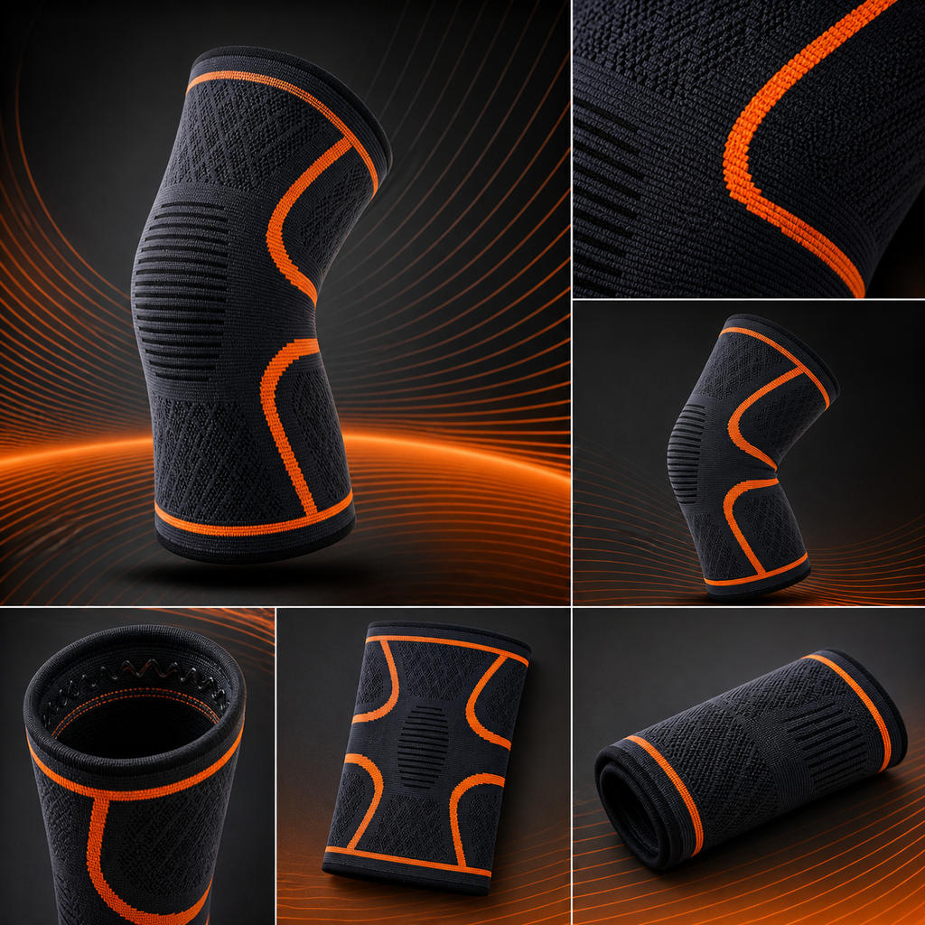 Knee Compression Sleeve Bracess