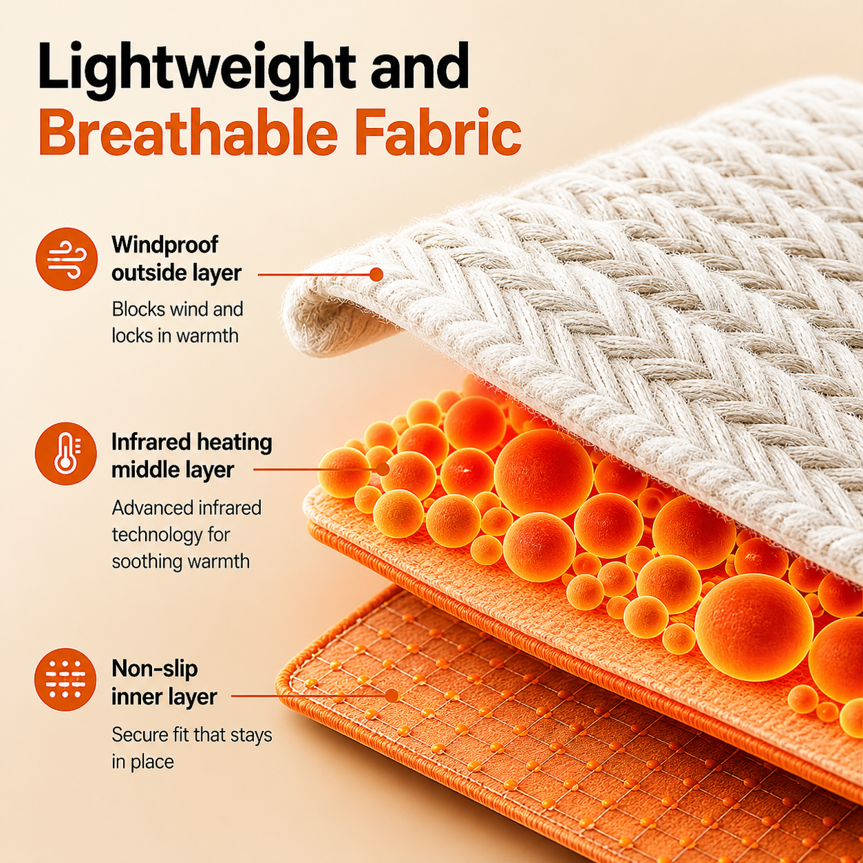 PearlVie Heated Knee Relief Massager