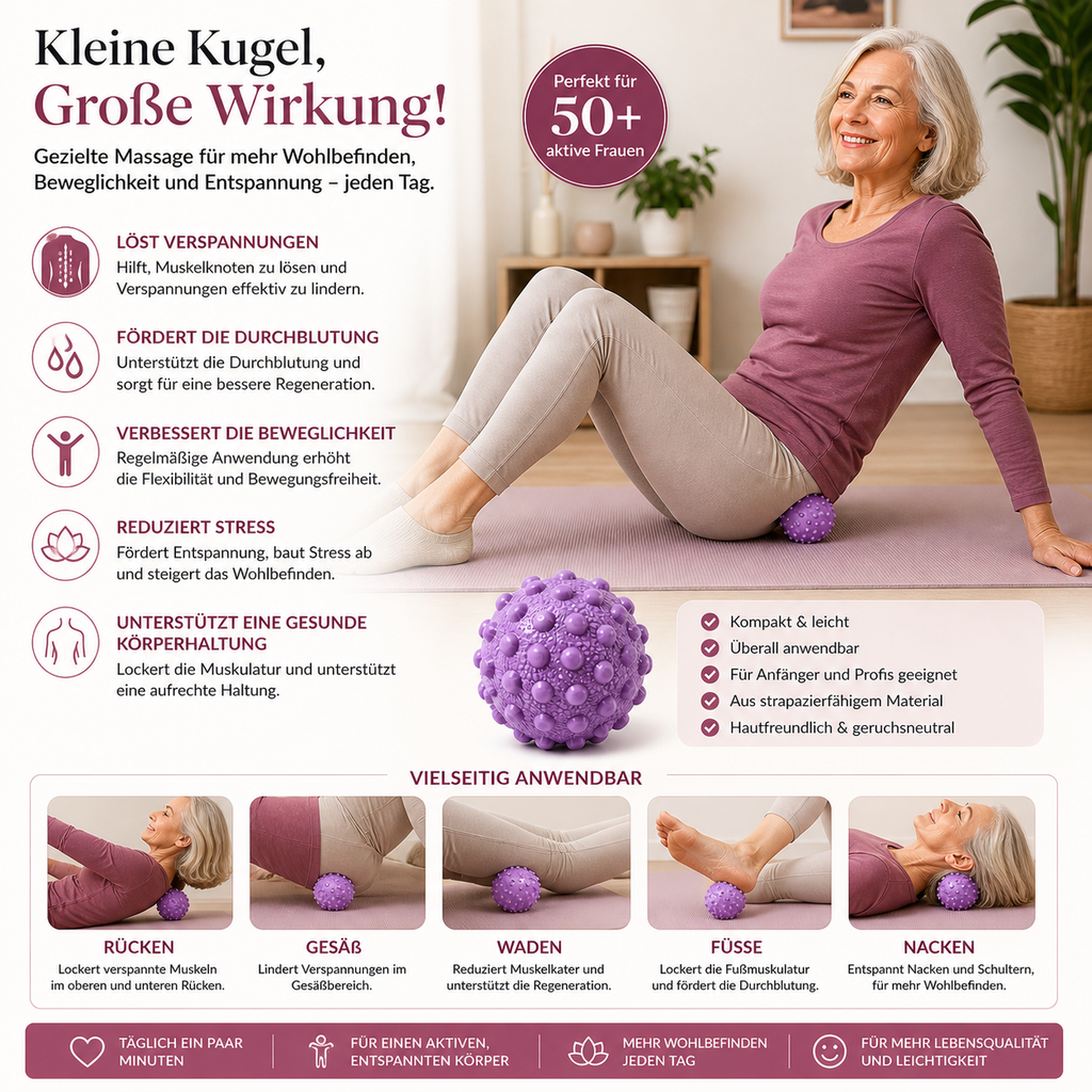 PearlVie Trigger Point Massage Ball