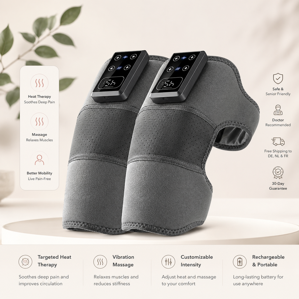 PearlVie Heated Knee Relief Massager